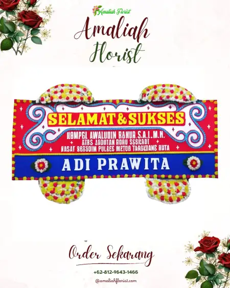 Papan Bunga Ucapan Selamat Kotesan
